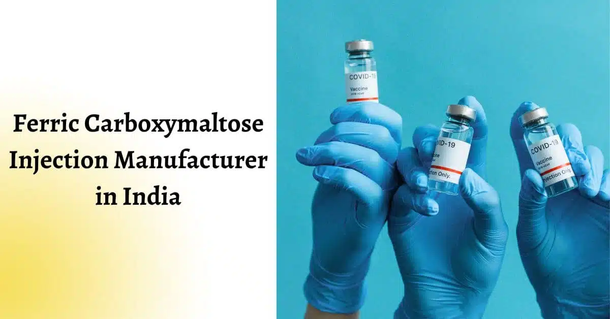 ferric carboxymaltose injection manufacturer in india
