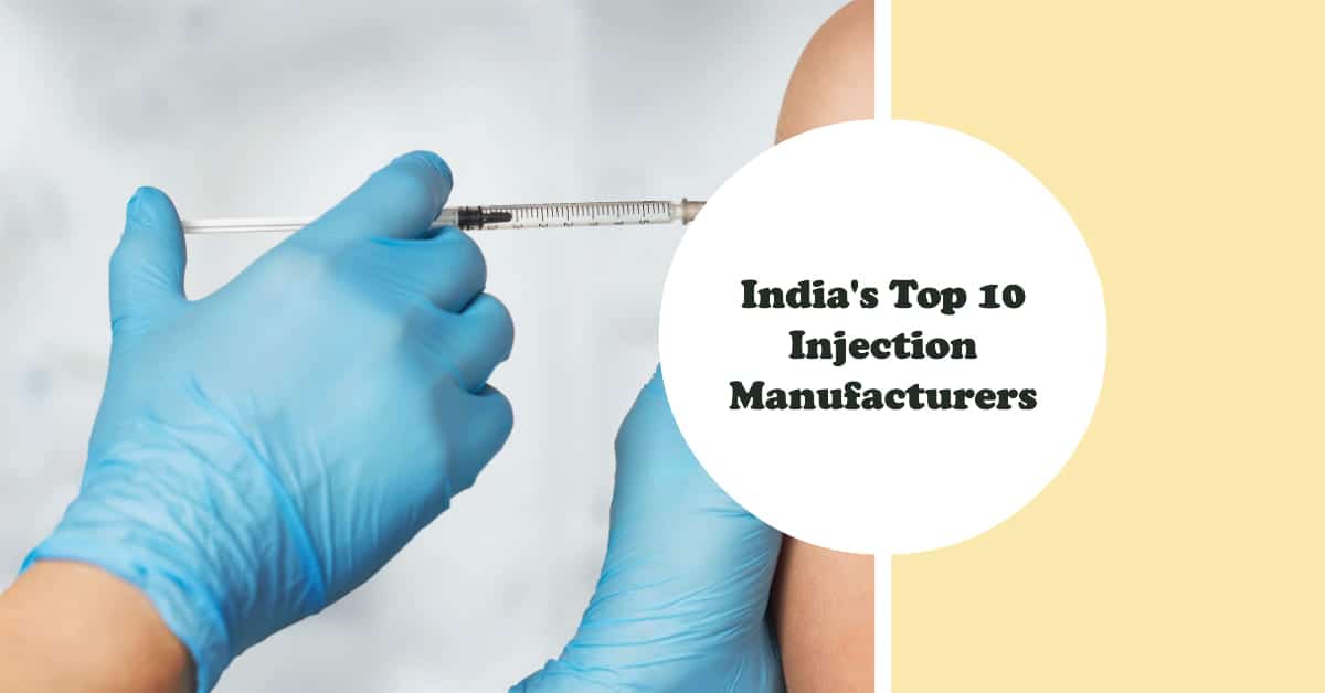 Top 10 Injection Manufacturing Companies in India
