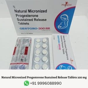 Natural Micronized Progesterone Sustained Release Tablets 200 mg