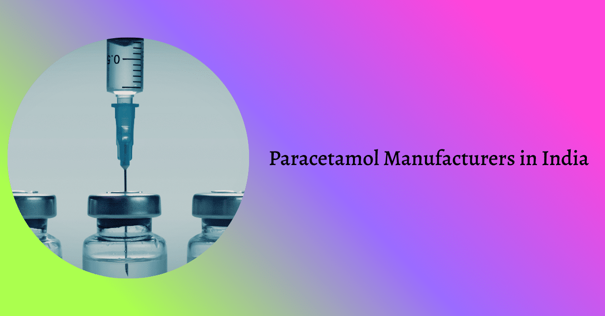paracetamol manufacturers in india