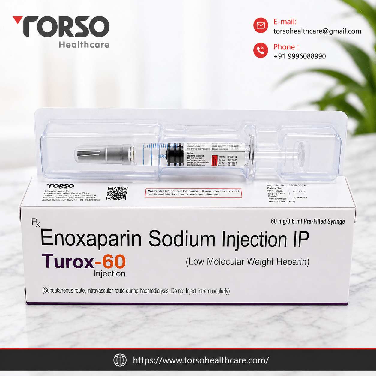 Inj Enoxaparin 60 mg