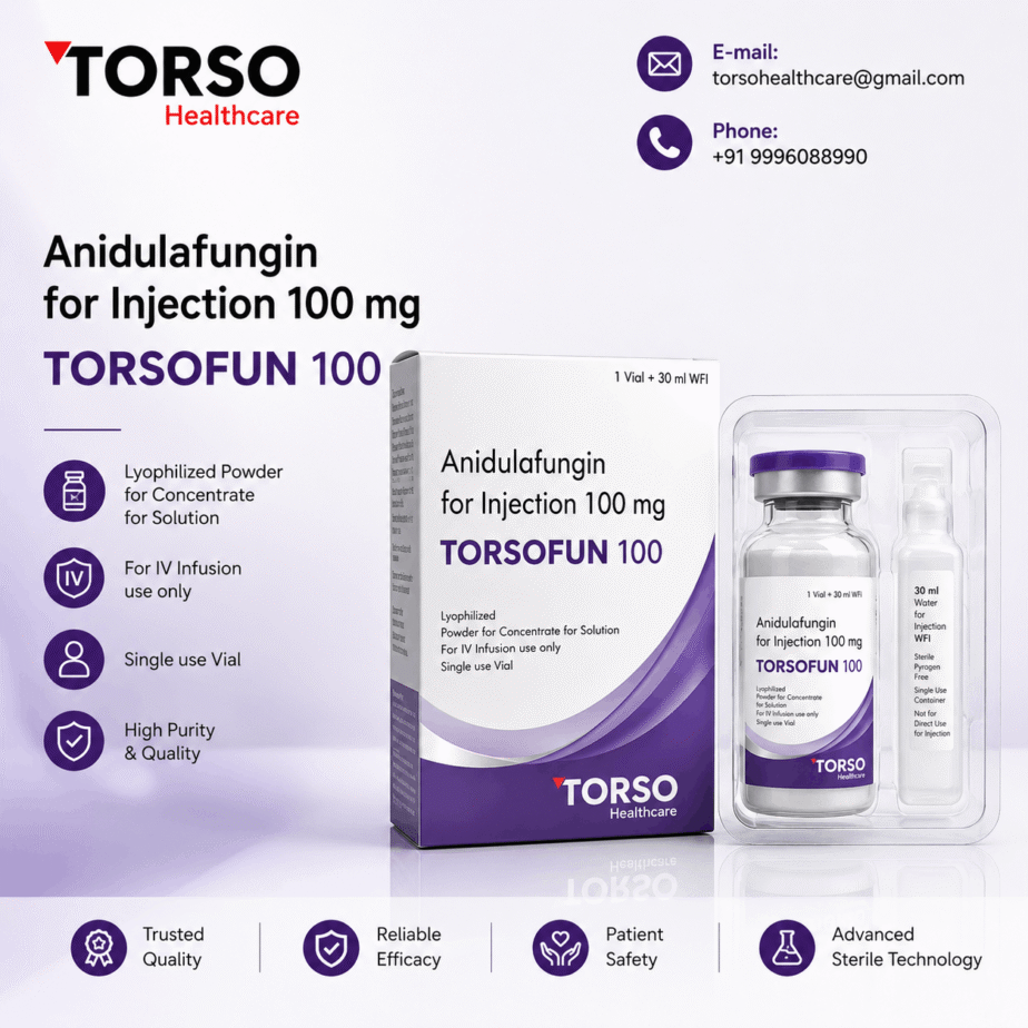 Anidulafungin 100 Mg Injection: Uses, Side Effects & Price
