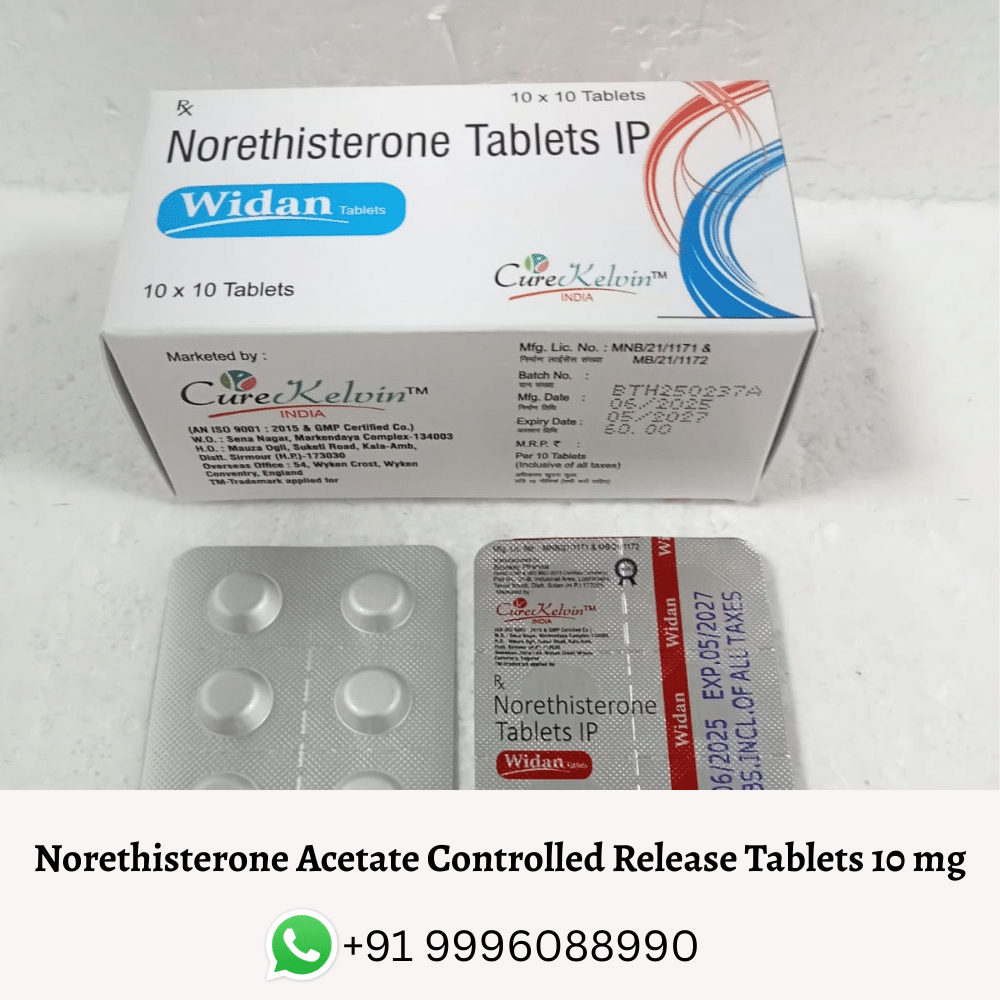 Norethisterone Acetate Controlled Release Tablets 10 mg
