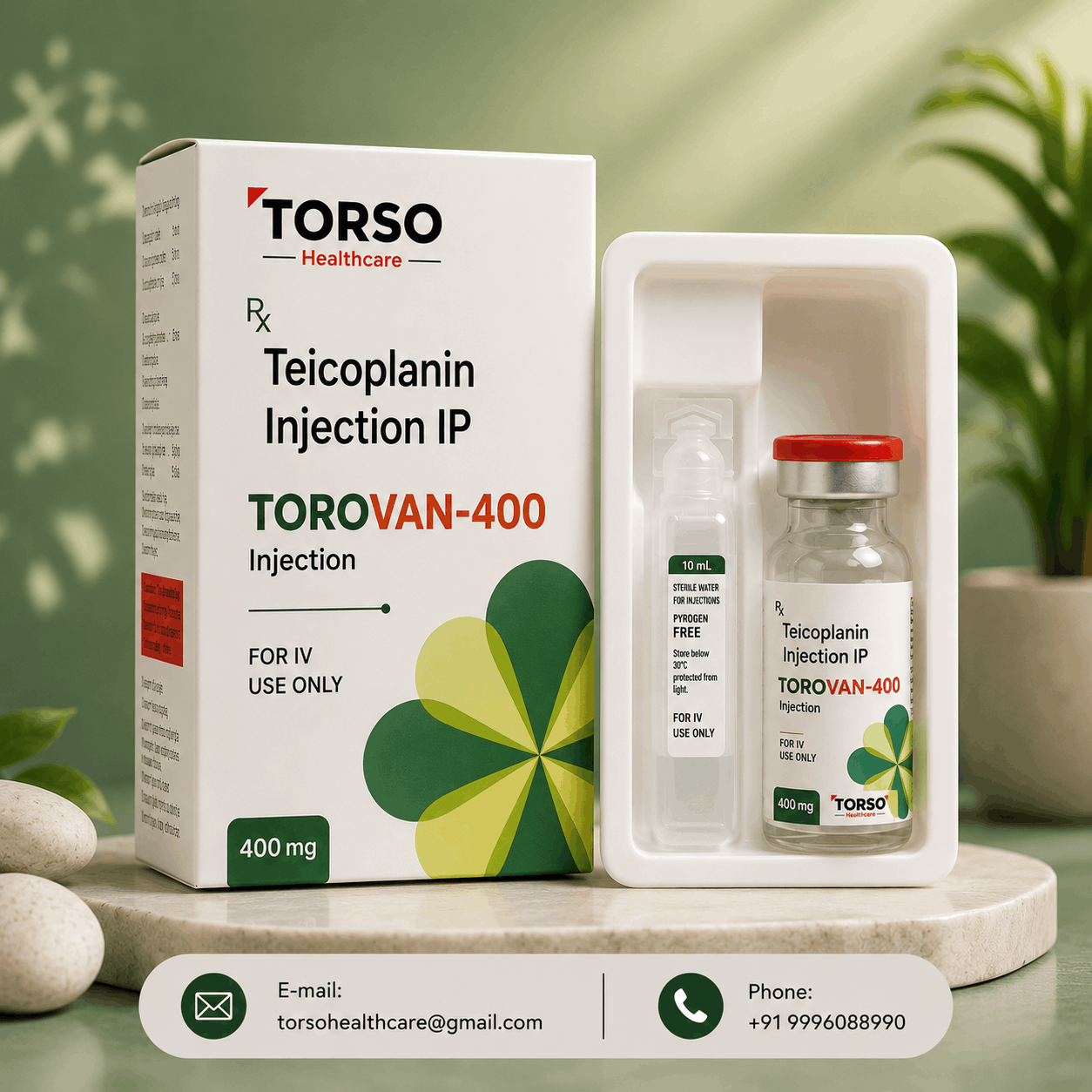 teicoplanin 400 mg injection