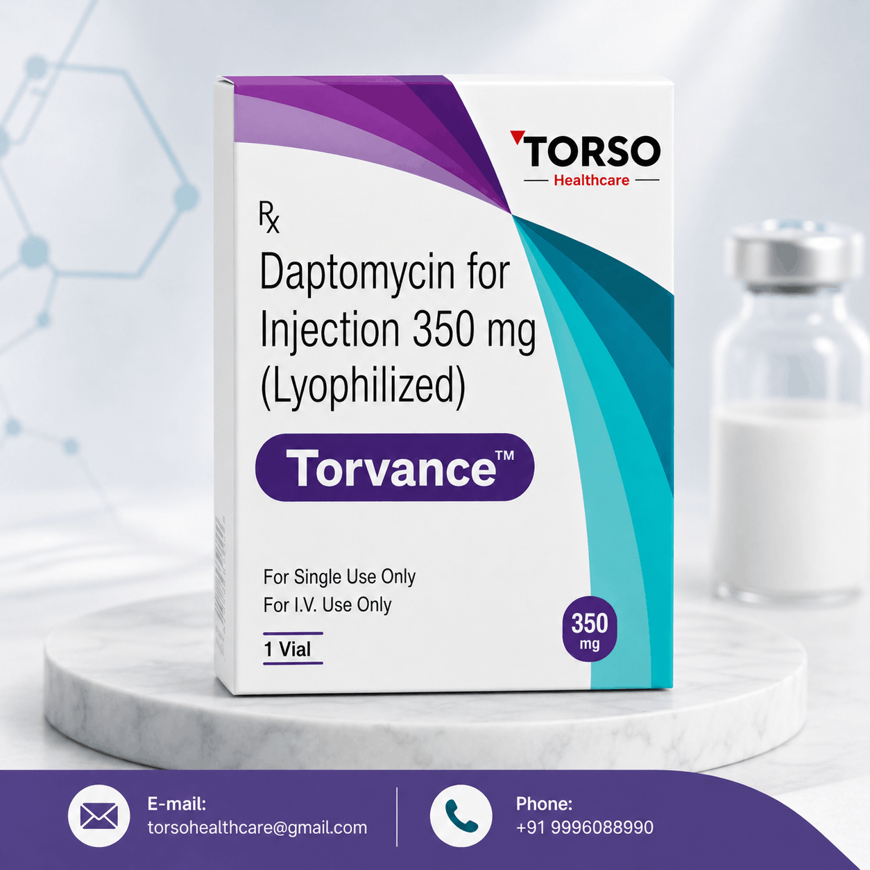 Daptomycin 350mg Injection