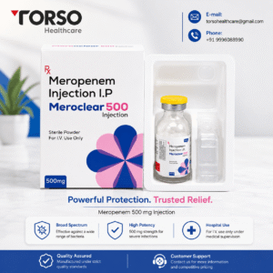 Meropenem 500 mg Injection