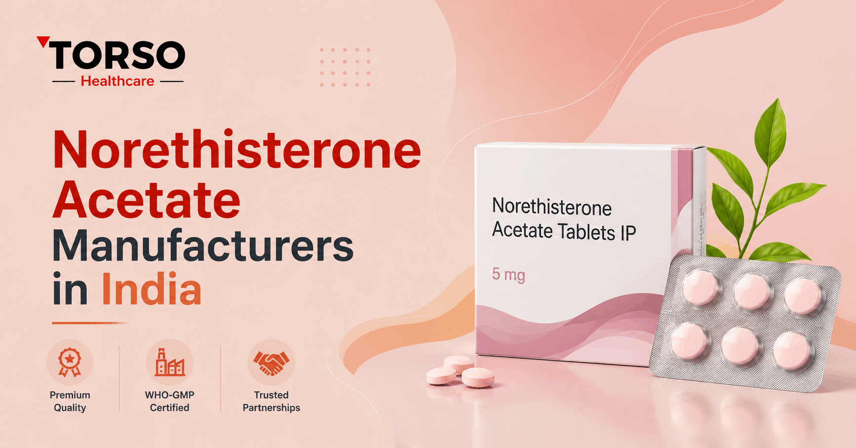 norethisterone acetate manufacturers in india
