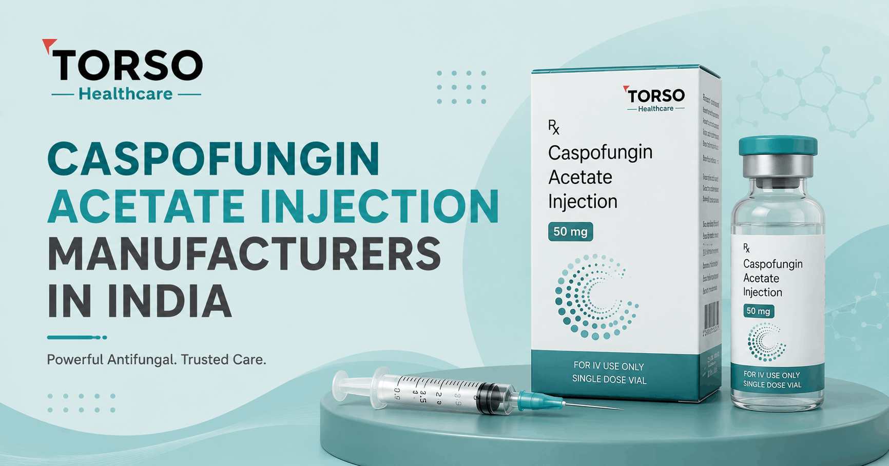 caspofungin acetate injection manufacturers in india