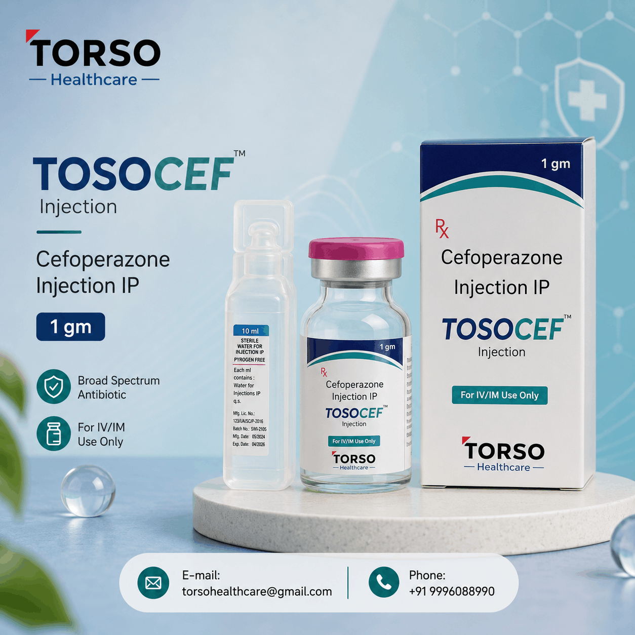 cefoperazone injection 1gm